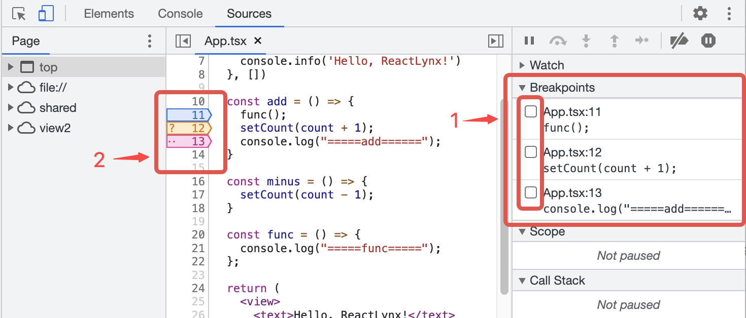 Disable breakpoint