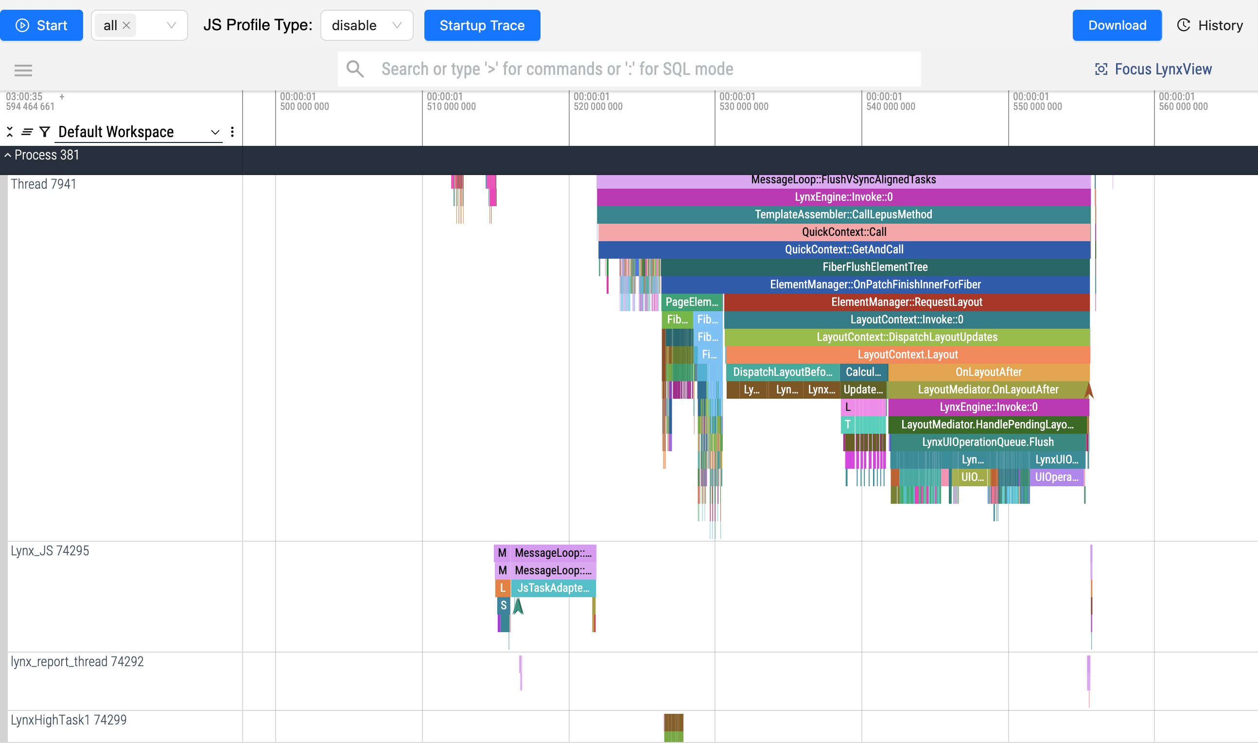 Analyze Trace