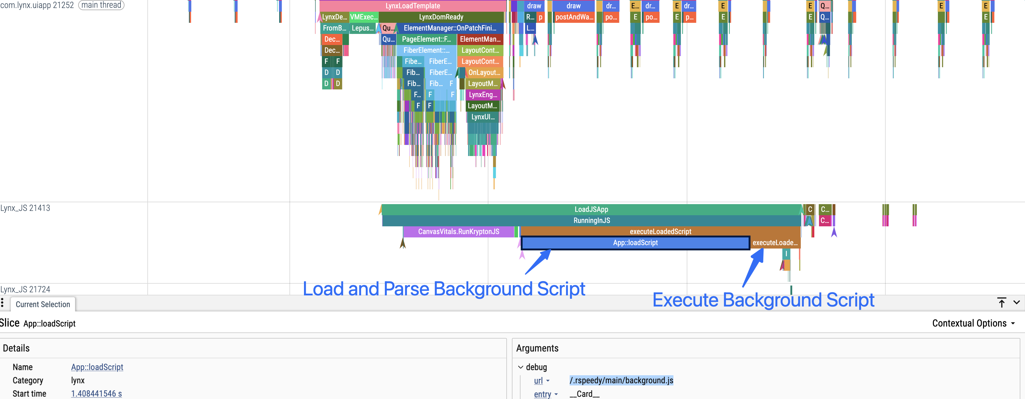 Execute Background Script