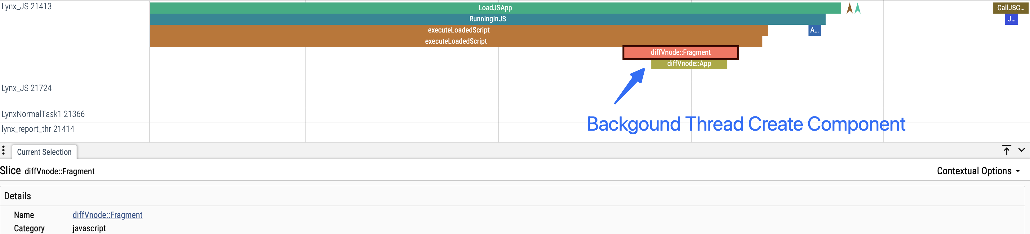 Background Thread Create Component