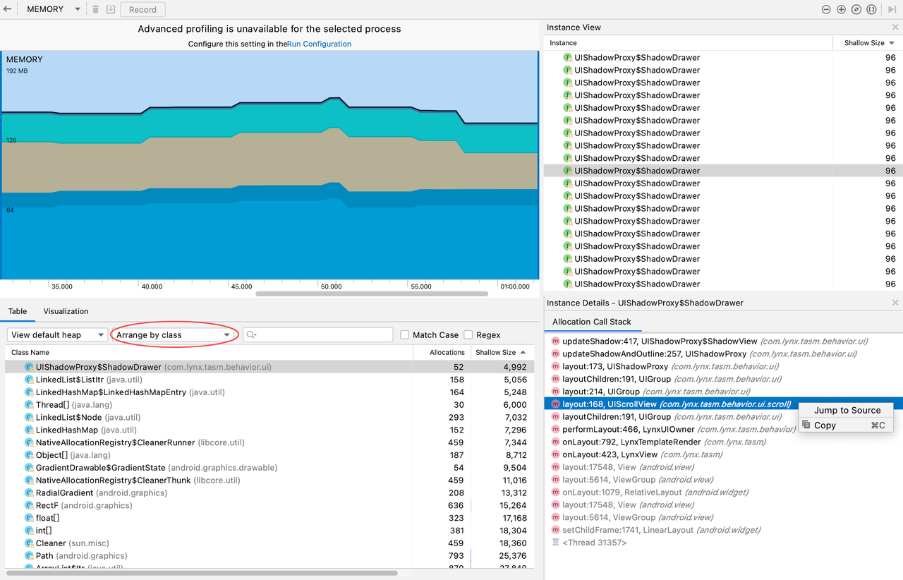 内存性能分析器