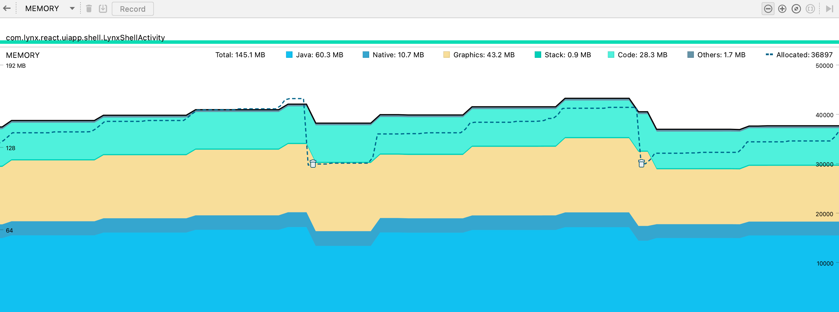Profiler 工具 Record